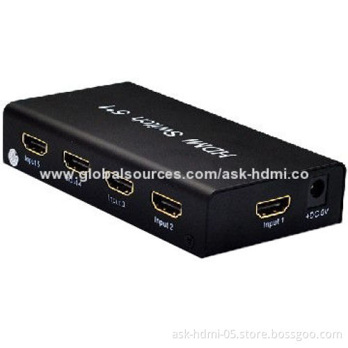 1.3V HDMI 5x1 switcher with IR control